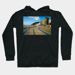 Aberystwyth Seafront Promenade North - Coastal Scenery Hoodie